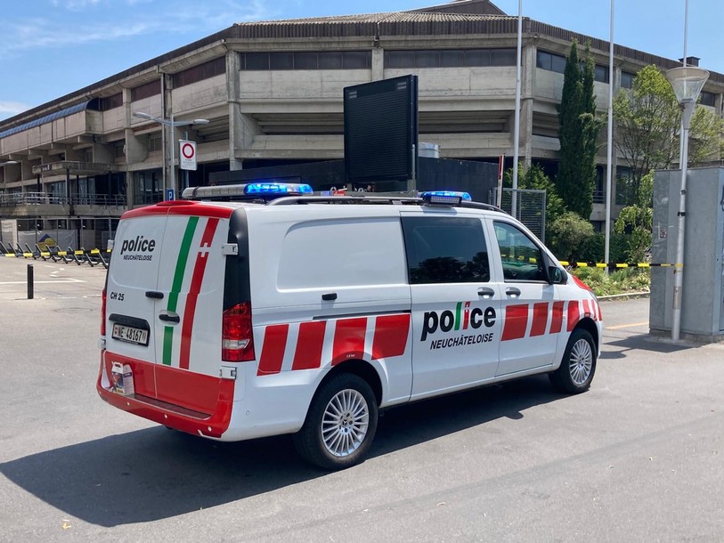 Une fuite d'ammoniac s'est produite mardi matin à Neuchâtel. La police s'est rendue sur place pour évacuer les lieux.