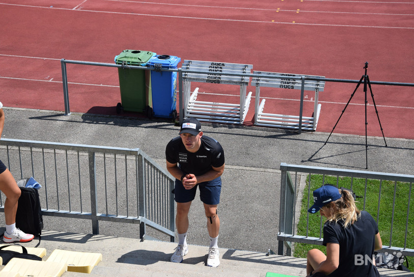 Rémi Cuche se bat au quotidien pour revenir à son meilleur niveau. (Photo : archives) 