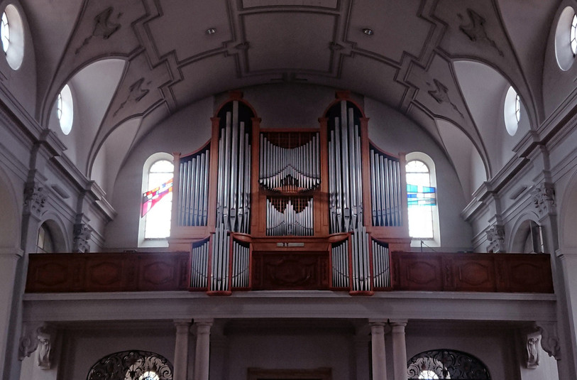L'orgue de Saignelégier résonnera dimanche à l'occasion du premier concert de la saison 2025 d'Orgue à Saignelégier. (Photo: Orgue à Saignelégier).