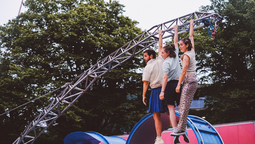 Le Cirque Chnopf fait halte dans la région. (Photo : Cirque Chnopf / Annik Vanal).