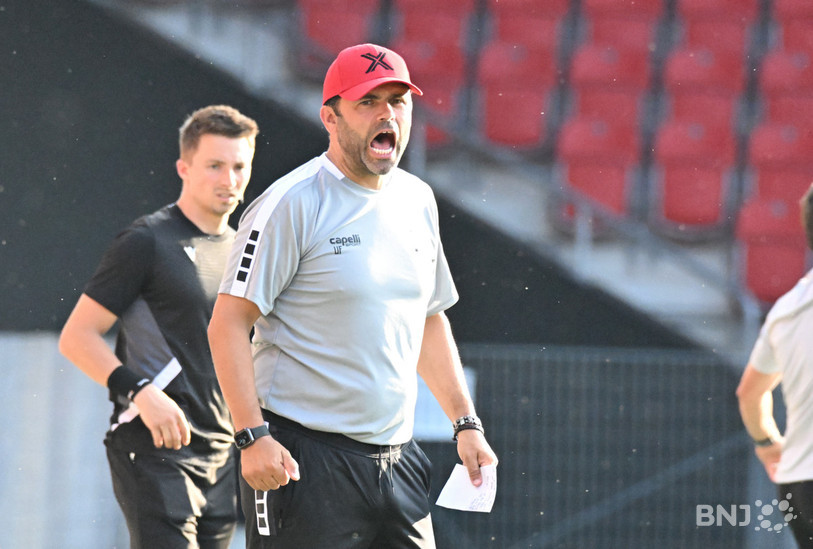 Uli Forte n'a pu que constater l'absence d'idée de le part de ses joueurs  (Archives/ Photo: Georges Henz)