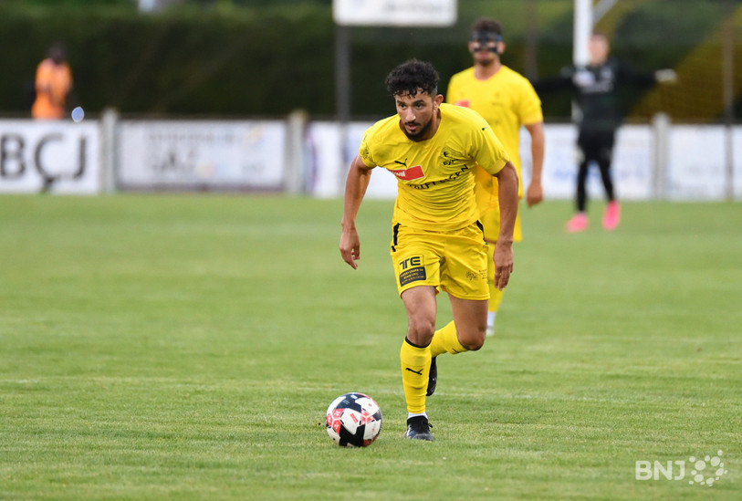 Mehdi Boudiba a fait le break pour le FC Bassecourt mercredi soir contre Dornach. (Photo : Georges Henz)