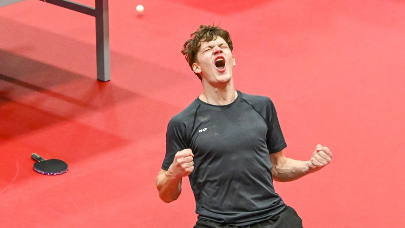 Barish Moullet lors de son titre de champion de Suisse. (Photo : René Zwald).