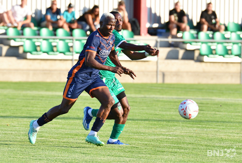 La nouvelle recrue Idrissa Soumah a marqué le 2-0 pour le FC Ajoie-Monterri (Photo archives : Georges Henz).