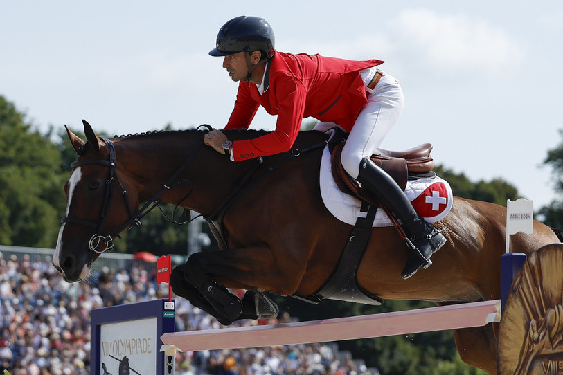 Steve Guerdat a signé un parcours à 8 points de pénalité lors des Jeux olympiques. (Photo archives : EPA/CAROLINE BREHMAN)