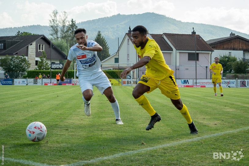 Moustapha Trousseau a inscrit le premier but vadais. (Cédric Prudat.)
