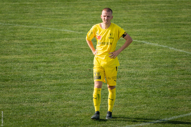 Axel Gester et le FC Bassecourt ne décollent pas au classement. (Photo : Cédric Prudat)