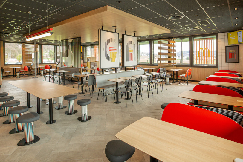 McDonald's entend trouver des solutions avec l'opposant à son projet prévôtois. (Image : McDonald's).