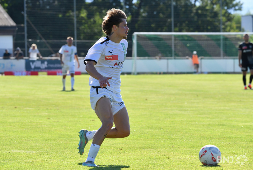 Hugo Casano, le héros de la soirée, a donné la victoire au FC Courtételle. (Photo : archives/Georges Henz).