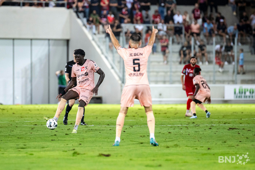Après trois matches sans victoire, Giovani Bamba et Neuchâtel Xamax s'imposent à domicile (Archives/photo : Jonathan Vallat).