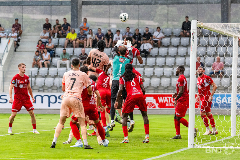 Xamax avait déjà perdu contre une équipe de Promotion League en août. C'était en Coupe de Suisse contre le FC Bienne. (photo: Jonathan Vallat).
