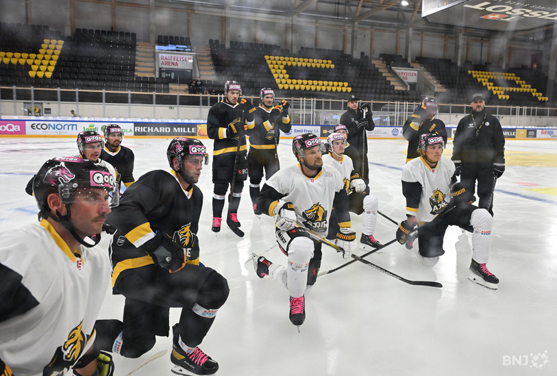 Le HC Ajoie a déjà le regard tourné vers la saison 2024/2025 (photo : Georges Henz).