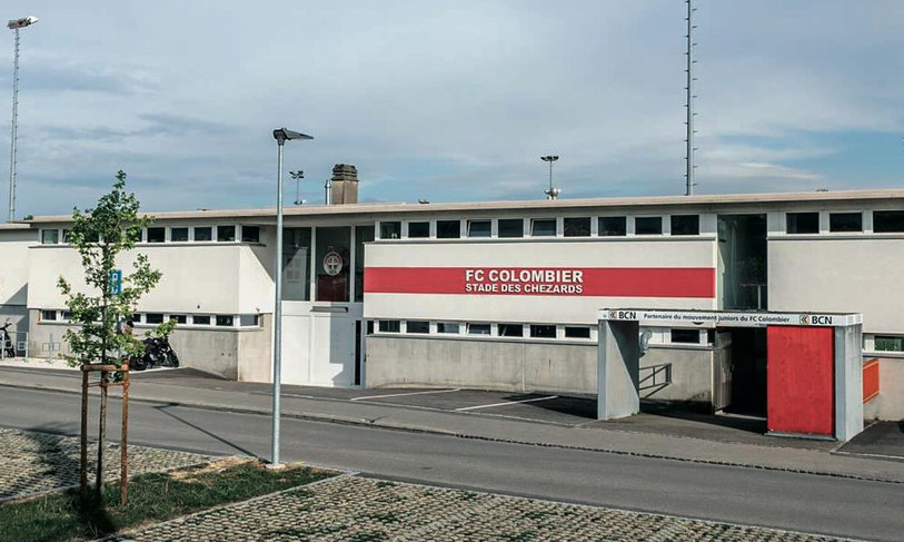 Le stade des Chézards deviendra le camp de base d'une sélection nationale lors de l'Euro 2025. (photo : FC Colombier)