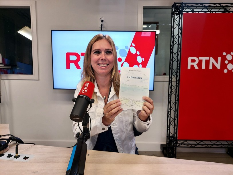 Céline von Bergen a sorti son premier roman en auto-édition. Elle l’a présenté ce vendredi dans La Matinale.