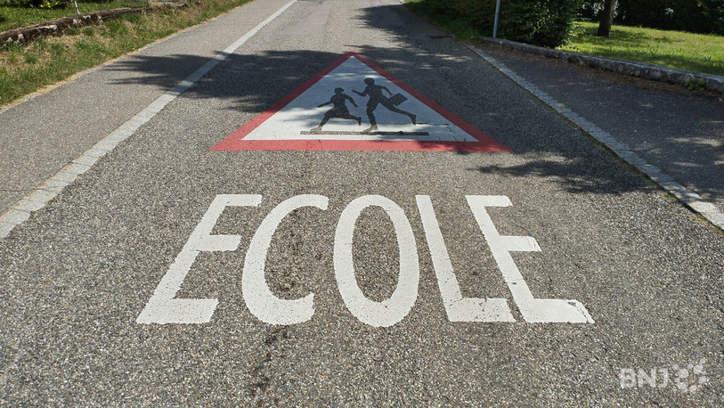 Les travaux de construction du nouveau complexe scolaire de Courtételle débuteront en décembre prochain. (Photo archives)