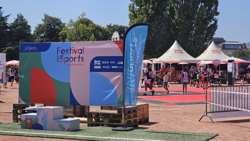 Le Festival des Sports de Neuchâtel réunit cette année plus de 40 associations sportives aux Jeunes-Rives dans le but de motiver la population à bouger.