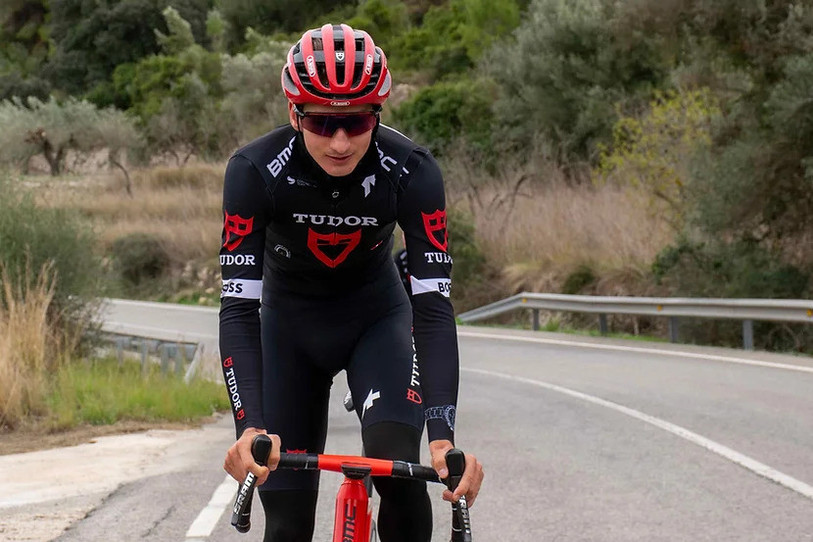 Robin Donzé a décroché le 15e rang du Tour de l'Avenir. (Photo : Tudor)