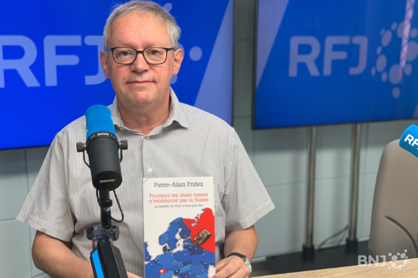 Pierre-Alain Fridez a présenté son nouveau livre dans « La Matinale ».