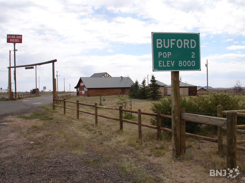 Buford est la ville américaine qui ne compte qu’un habitant officiellement. (Ils notent 2 sur les documents de recensement, mais juste pour une certain « anonymat ») .
