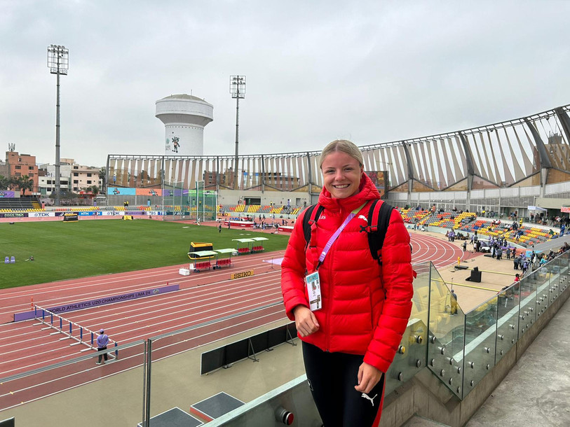 Alicia Masini et le relais suisse du 4x100m disputeront la finale dans le stade de Lima au Pérou.