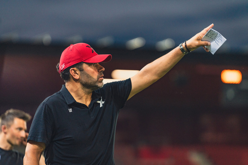 Uli Forte et Neuchâtel Xamax impuissants vendredi soir (photo: Albin Tissier). 