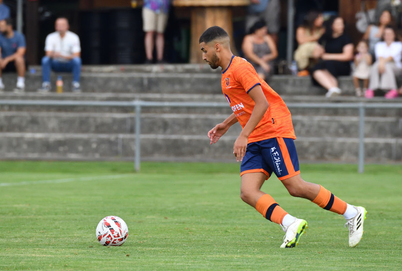 Le 2-0 d'Oussama Berrahioui n'aura pas suffi au FC Ajoie-Monterri pour s'imposer. (Photo archives : Georges Henz)
