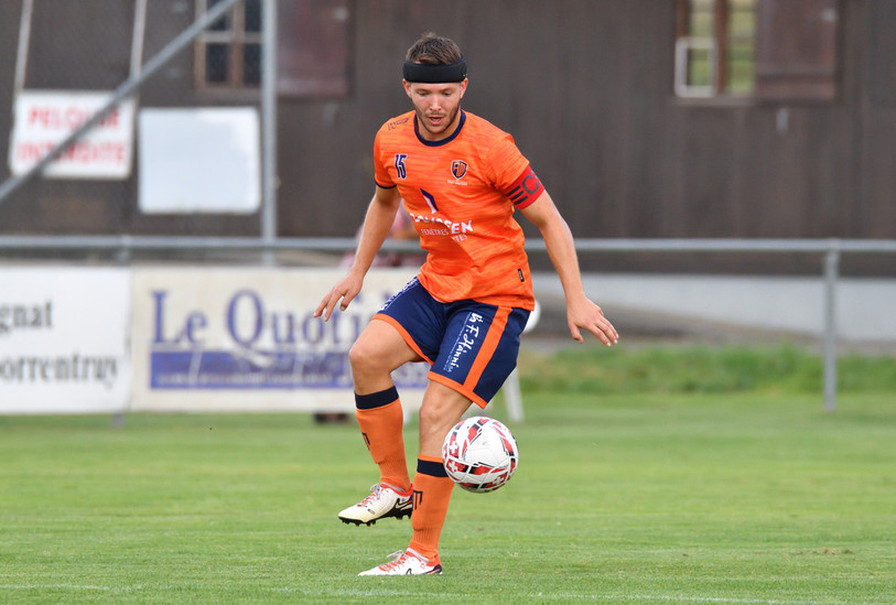 Gabriel Rondez a montré la voie avec son ouverture du score, mais le FCAM ne l'a pas suivie. (Photo archives : Georges Henz).