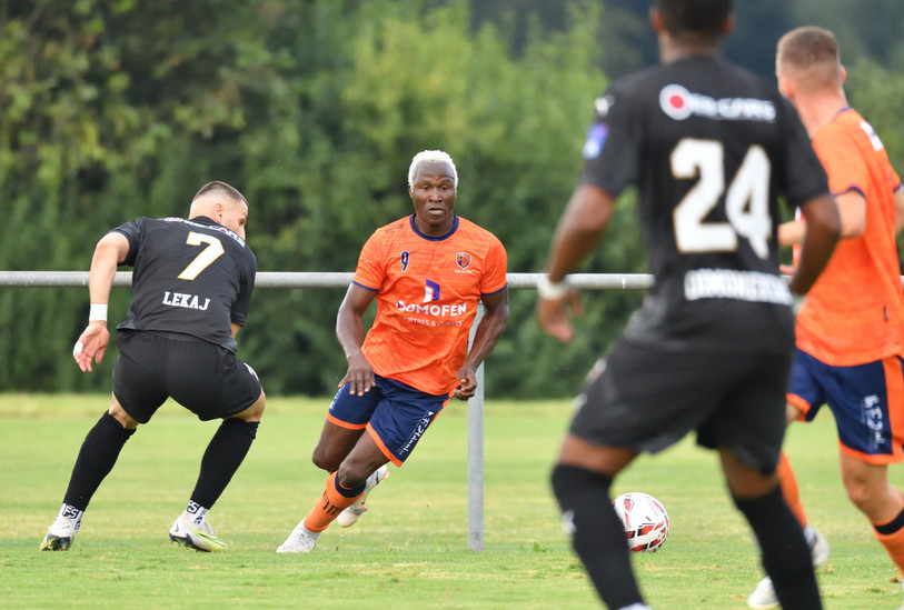 Idrissa Soumah a marqué un but très important ce jeudi. (Photo : archives Georges Henz)
