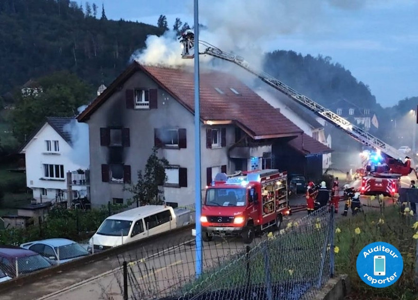 Un incendie s'est déclaré tôt lundi matin à Buix. Le feu a été maîtrisé vers 8h.