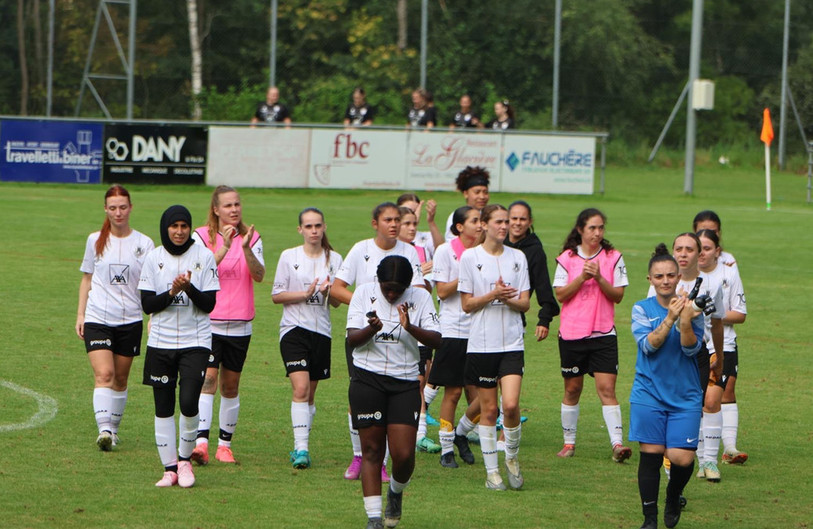 Les joueuses d'Audax impuissantes face au FC Bâle. (Photo d'archives : Audax-Friul). 