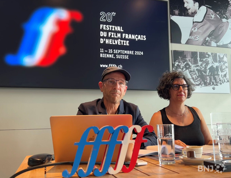 Le directeur du FFFH Christian Kellenberger et la directrice de la programmation Edna Epelbaum ont présenté mardi le vaste programme pour cette édition anniversaire.