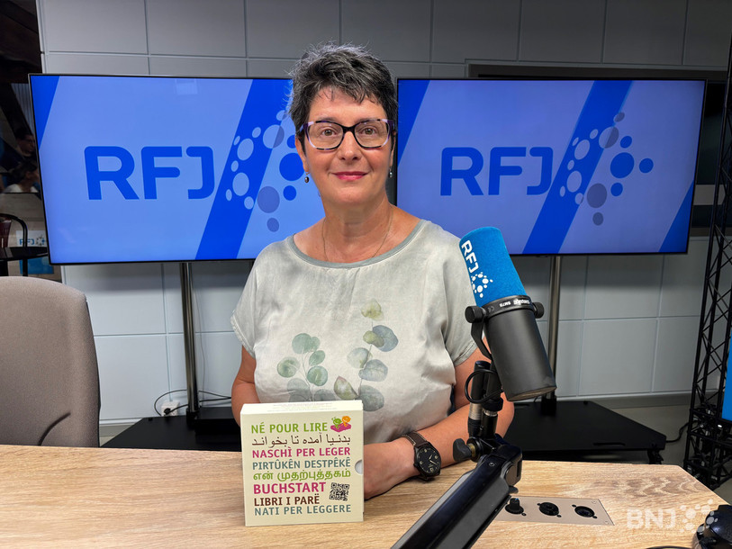 Géraldine Rérat-Oeuvray était invitée dans La Matinale pour parler de « Né pour lire »