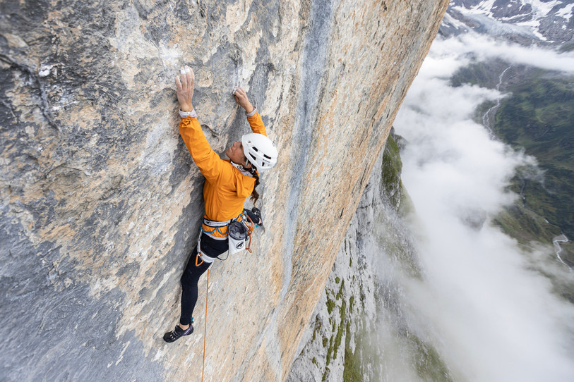 Katherine Choong dans la vertigineuse ascension de Zahir. (Photo : Julien Nadiras)