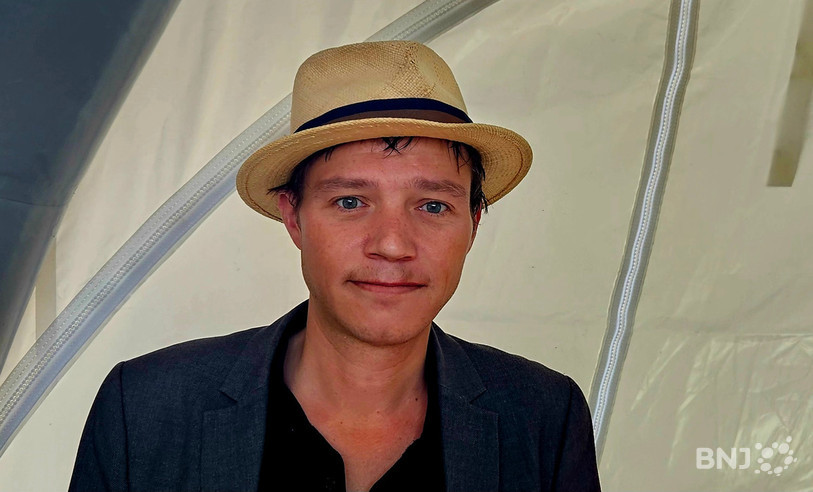 Gabriel Risold, journaliste du Courrier du Val-de-Travers.