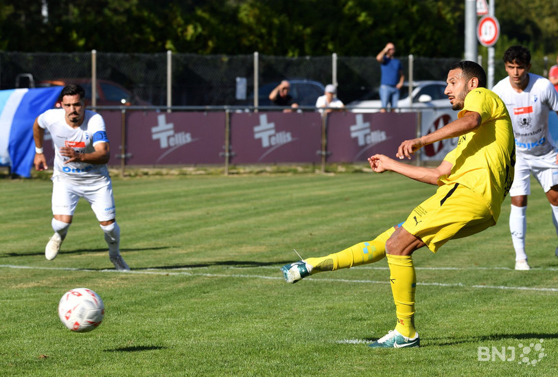 L'égalisation sur pénalty de Samir Nouicer n'a pas suffi au FC Bassecourt. (Photo : Georges Henz).