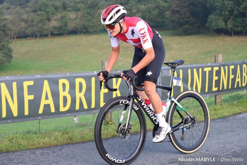 Nicolas Bialon a pris la 29e place du contre-la-montre juniors des Mondiaux de Zurich . (Photo archives : DirectVelo)