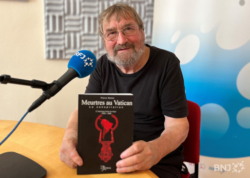 Pierre Rottet publie un nouveau livre qui s'intéresse à plusieurs décès survenus au Vatican.