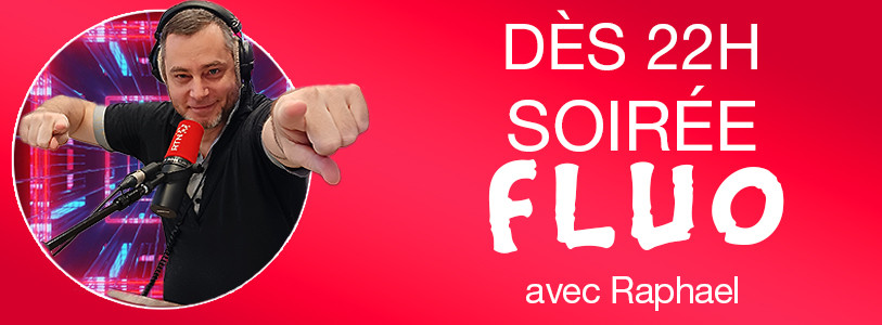 Dès 22h, soirée Fluo avec Raphael