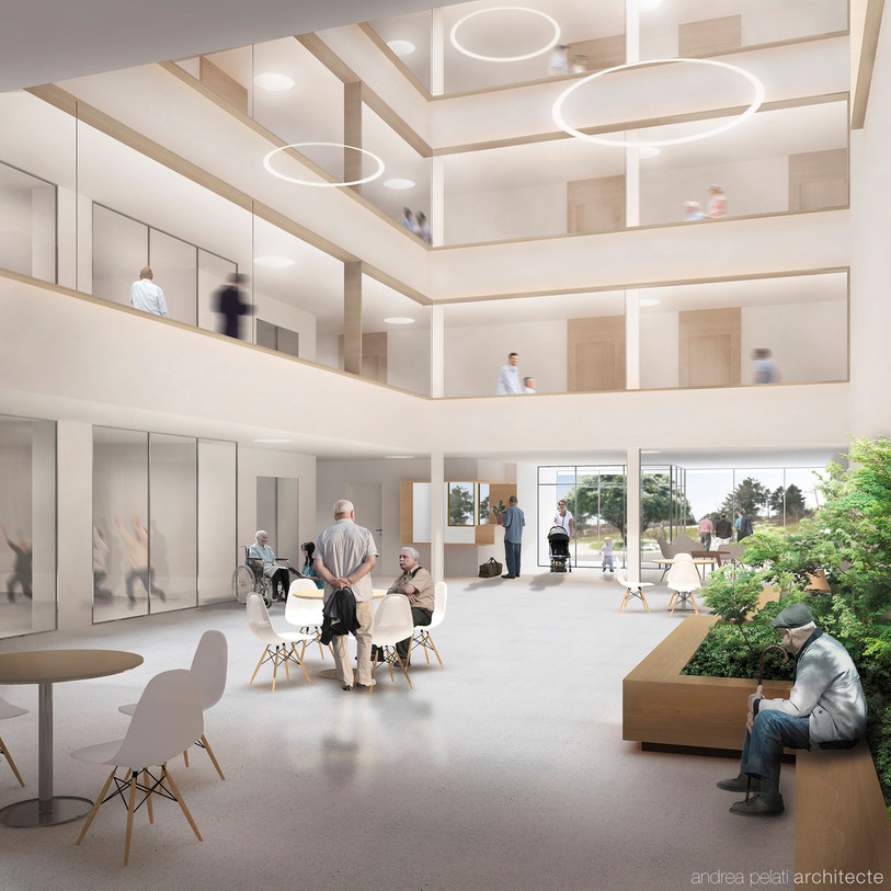 ( Images de synthèse : Andrea Pelati architecte SA)