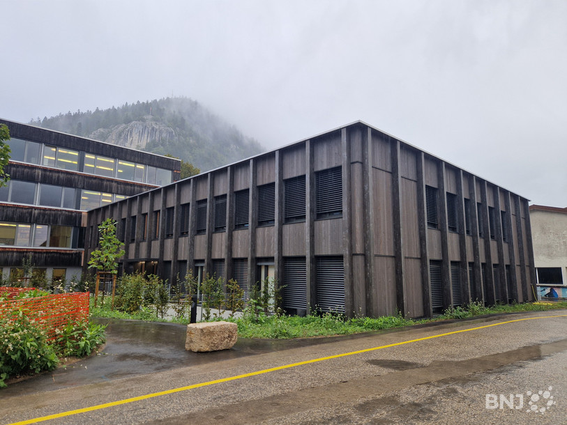 Le collège de Longereuse à Fleurier accueillera la fête du 24 février. (Photo :arch