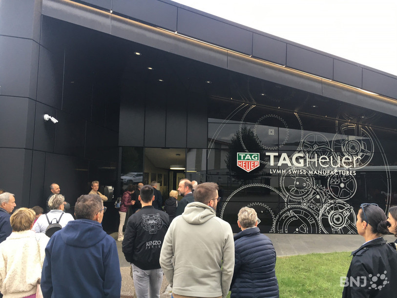 TAG Heuer a ouvert ses portes lors de la Nuit des entreprises.