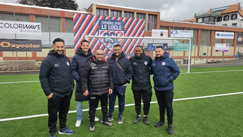 Les dirigeants du FC Le Communal Sport Le Locle entamaient les derniers préparatifs au Stade des Jeanneret ce vendredi avant d'accueillir le FCZ.