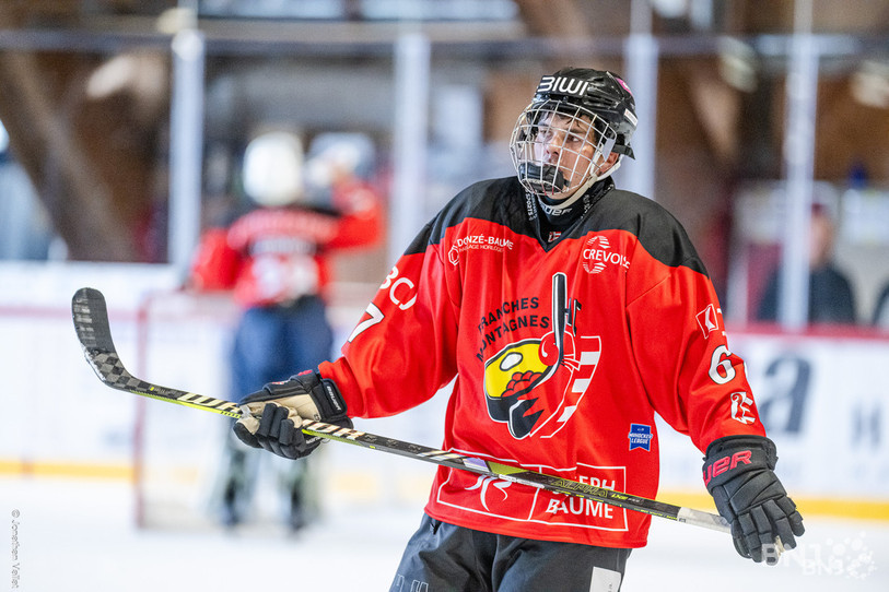 Lee Roberts s'est fait l'auteur d'un but et de deux assists lors de la victoire du HCFM. (Photo : archives Jonathan Vallat)