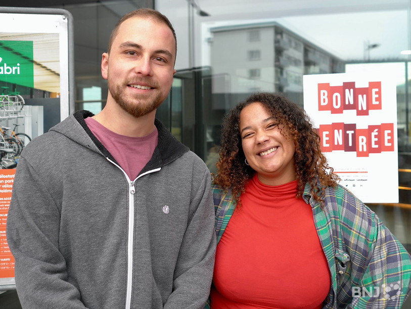 Ludovic et Nao font leur rentrée en 2e année dans la filière des soins infirmiers.