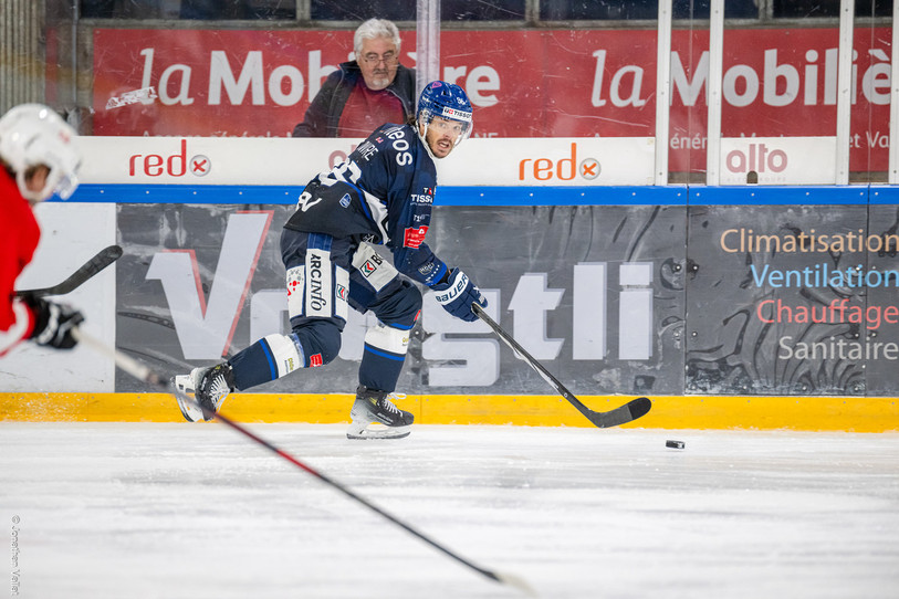 Steven Owre a bénéficié de deux caviars de Toms Andersons pour marquer deux buts. ( Photo : archives Jonathan Vallat)