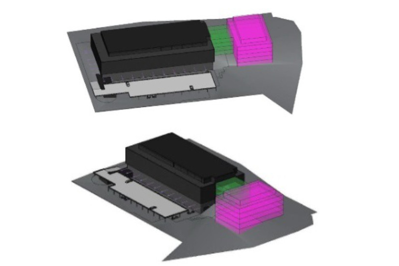 Modélisation 3D du futur projet. (image : Urbaplan)