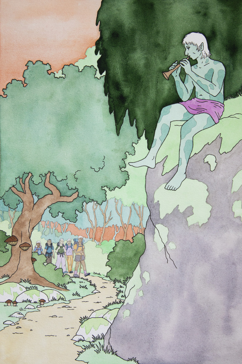 L'affiche de la 17e édition de Conte et compagnies. (Illustration : Joseph Levacher).