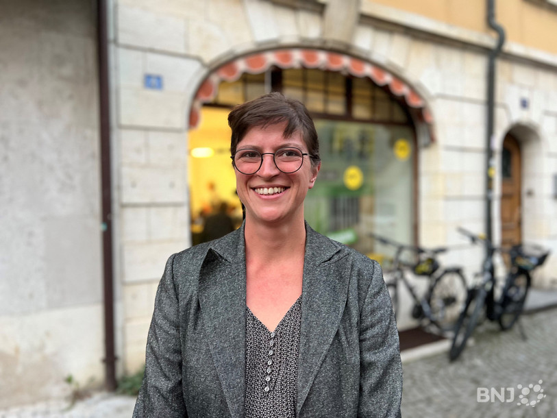 Pauline Godat a officialisé sa candidature pour l'élection partielle au Gouvernement jurassien.