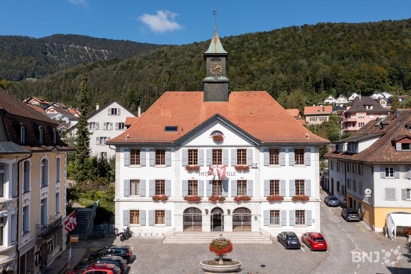 La population étrangère a augmenté en 2024 à Moutier. (Photo : Georges Henz).