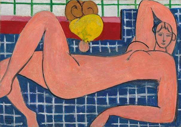 Le Grand nu couché, par Henri Matisse, une huile sur toile de 1935. (Photo : Succession H. Matisse / 2024, ProLitteris, Zurich, Mitro Hood.)